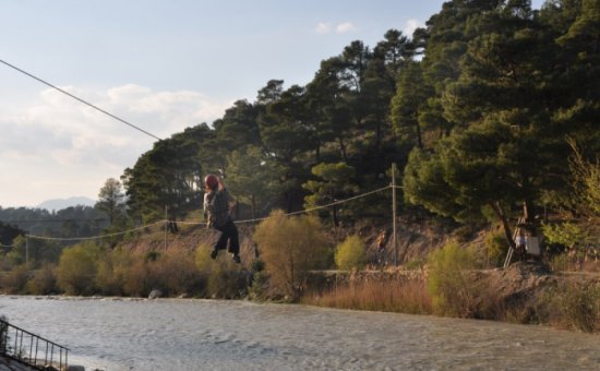 The Enjoyment Of The Zipline Adventure In Saklikent