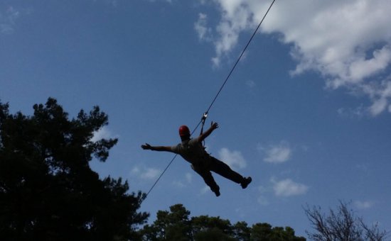 The Enjoyment Of The Zipline Adventure In Saklikent