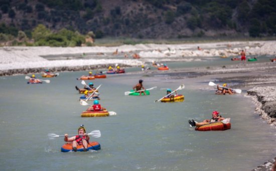 Saklıkent rafting activity